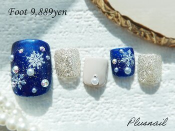 プラスネイル 銀座中央通り店(PLUS NAIL)/【1572】定額9,889円Xmas