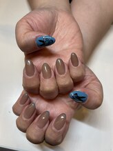 アールエム(Rm)/8月#ネイル