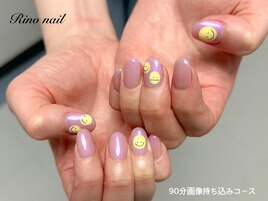 にこちゃんネイル70446