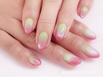 ミケ/グラデーション×マグネット