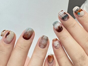 ラッキー 渋谷店(Lucky)/マーブルネイル