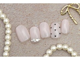 5000円　ハートドット　シンプル