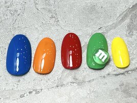 【初回オフ無料】カラフルネイル