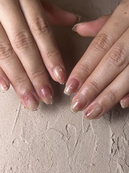 ハチニーキューネイルアトリエ(829 Nail Atelier)/水滴ネイル
