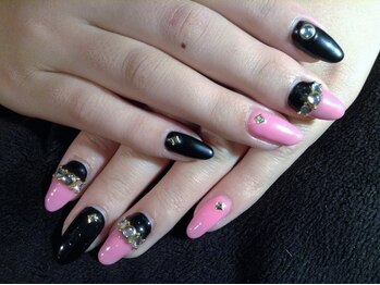 きらきらストーンデザイン