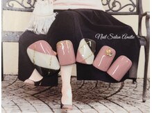ネイルサロン アミティエ(Nail Salon Amitie)/大人可愛いチェックfootネイル