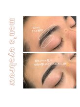 アイアム アイビューティースタジオ つくば店(I am EYE BEAUTY STUDIO)/メンズアイブロウ！