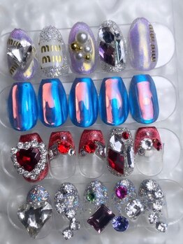 ホランイネイル(HORANGI NAIL)/定額Cゴージャスアートコース