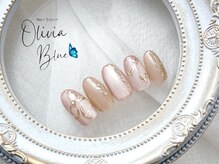 オリビアブルー(Olivia Blue)/バレンタインネイル
