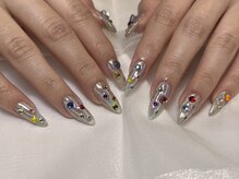 ニコ(nico+)/ビジューネイル