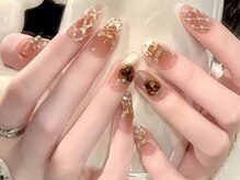 センスネイル 北千住店(Sense Nail)/秋冬ネイル　エレガントデザイン
