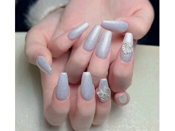 メオネイル(MEO NAIL)/チップ長出しワンカラー