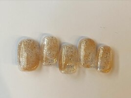 ラメもやもやニュアンス