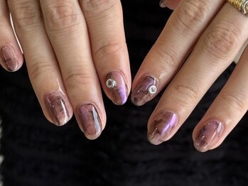 プチナノ(petitnano)/【sora担当】ニュアンスネイル