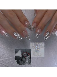 埋め尽くしネイル
