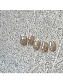 リファインネイル(refinenail)/4月ニュアンス定額デザイン