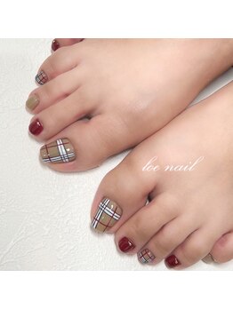 ロエネイル(loe nail)/チェックネイル