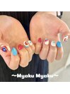ミャクミャクネイル