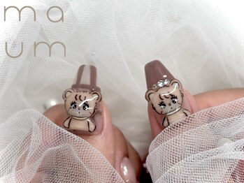 マウム(maum)/3Dキャラクターネイル☆