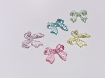 アイ アンド ネイル ロカヒ(Eye & nail LOKAHI)/推し活ネイルリボン