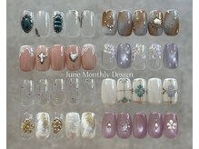 ノイスネイル(noice nail)の雰囲気（毎月変わる定額デザイン。フォトに全てのデザイン掲載してます）