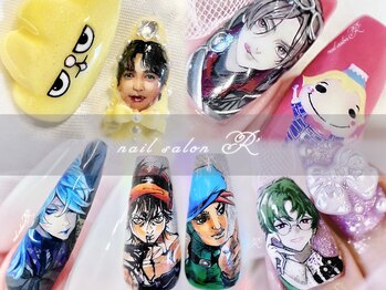 アール(R’)の写真/【推しを手元に降臨！？痛ネイル対応◎】実力派スタッフによる施術で大満足な仕上がりとモチの良さ◎