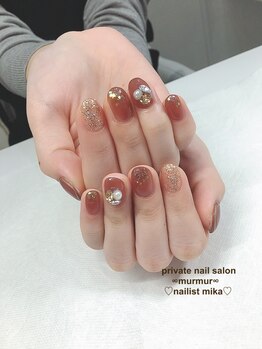 プライベート ネイルサロン マーマ(murmur)/ビジューネイル