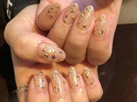 1月　キラキラネイル