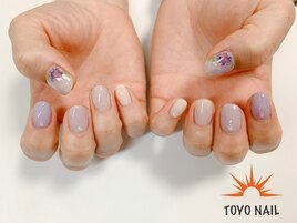 紫陽花ネイル☆