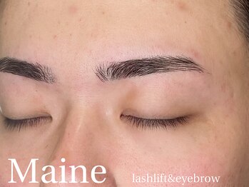 メイン(Maine)/メンズアイブロウ眉WAXデザイン