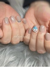 ピンクシュガーネイル(pink sugar nail)/ワンポイント3D