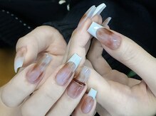 モルフォネイル(Morpho nail)/#ワンホンネイル #キラネイル