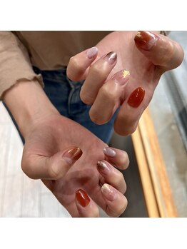 ネウィ ネイル 京橋(newi nail)/ニュアンス10本アート【HITOMI】