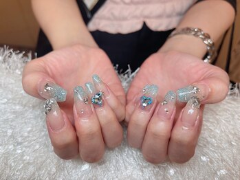 レアネイル 新宿(le'a nail)/持ち込みフラッシュデザイン