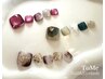【FOOT】定額デザインコース◎パラジェル/フィルイン¥9,900 初回オフ無料