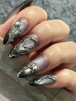 ネイルサロンオーパス(OPUS)の写真/繊細なアートや再現力も段違い☆抜群の仕上がりにリピーター続出！＜ご新規様限定＞10本アート7500円★