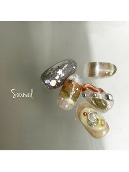 ソーネイル(Soo.nail)/1月定額ネイルトレンドデザイン