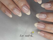 リーネイル(Lee_nail)/フレンチネイル♪