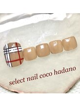 セレクトネイル ココ 秦野店(SELECT NAIL COCO)/バーバリ風