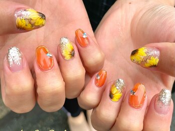 キラ(KIRA)の写真/定額デザイン¥6300!季節トレンド/アート系など豊富なデザインから選択可能♪高クオリティ-×スピ-ディ-