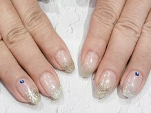 キャミ ネイル(CAMMY NAIL)/ラメグラデーションネイル