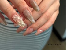 マリーネイルズ 表参道店(MARIE NAILS)の雰囲気（マグネット×ストーン）