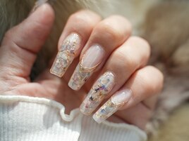 埋め込み押し花