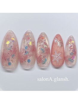 サロン アグランシュ(salon A.glansh)/デザイン選び放題☆