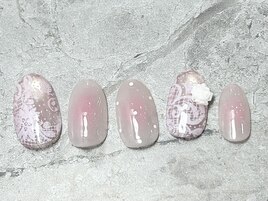 【初回オフ無料】レースネイル