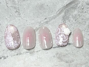 【初回オフ無料】レースネイル