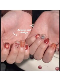 Autumn nail Design