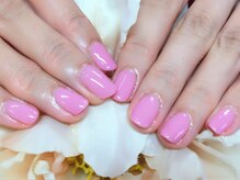 アイリッシュネイル 久屋大通店(Irish Nail)/ピンクワンカラー
