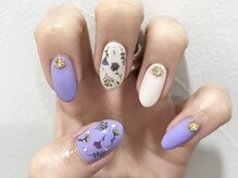 クォーターリゾートネイル(QUARTER RESORT nail)/ボタニカルネイル☆