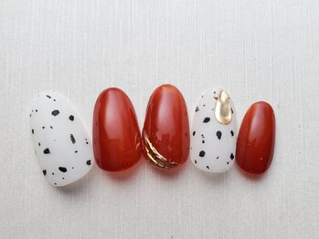 エスプレッソ アイビューティーアンドネイル 新百合ヶ丘店(Espresso)/ダルメシアンネイル